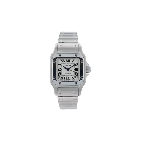 Cartier Santos Galbée Automatic 24mm Stainless Steel Silver Dial 2423